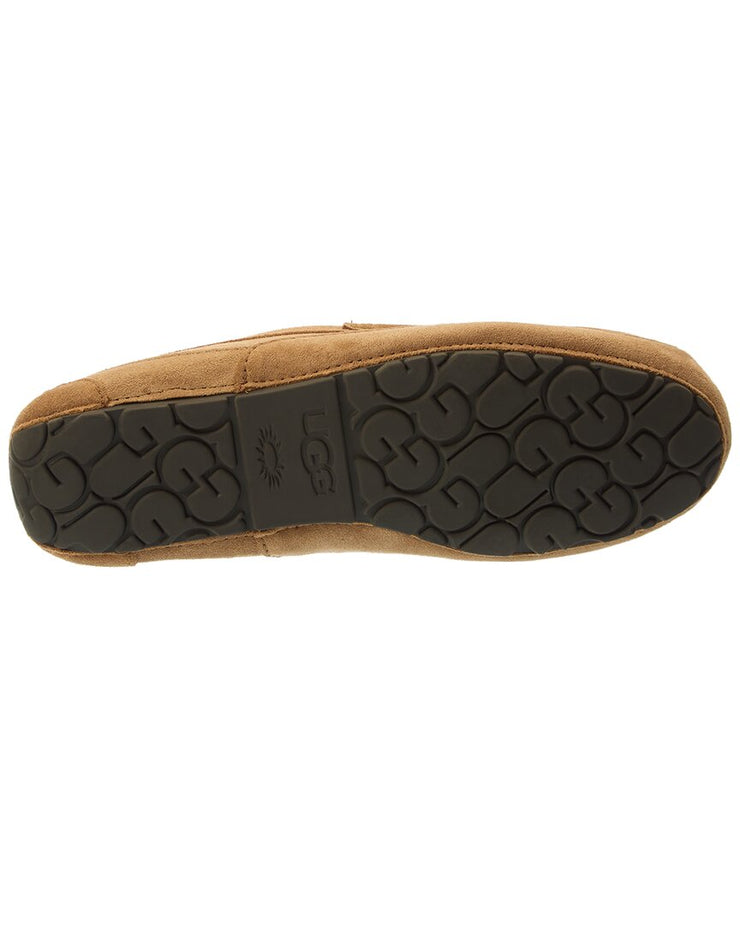 alder faux shearling lined suede slipper ugg