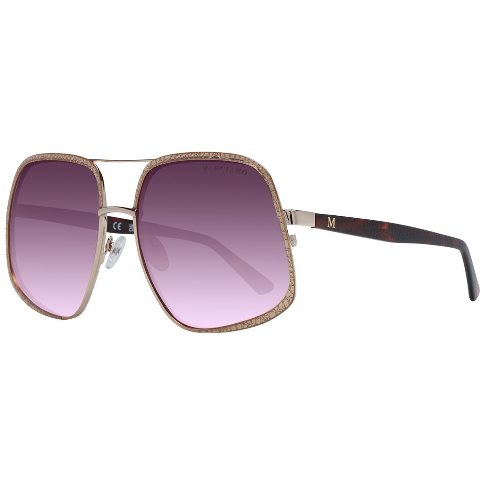 Shop Marciano By Guess Women Women's Sunglasses In Gold