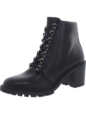 Sun + Stone Romina Womens Knit Ankle Combat & Lace-up Boots | Shop