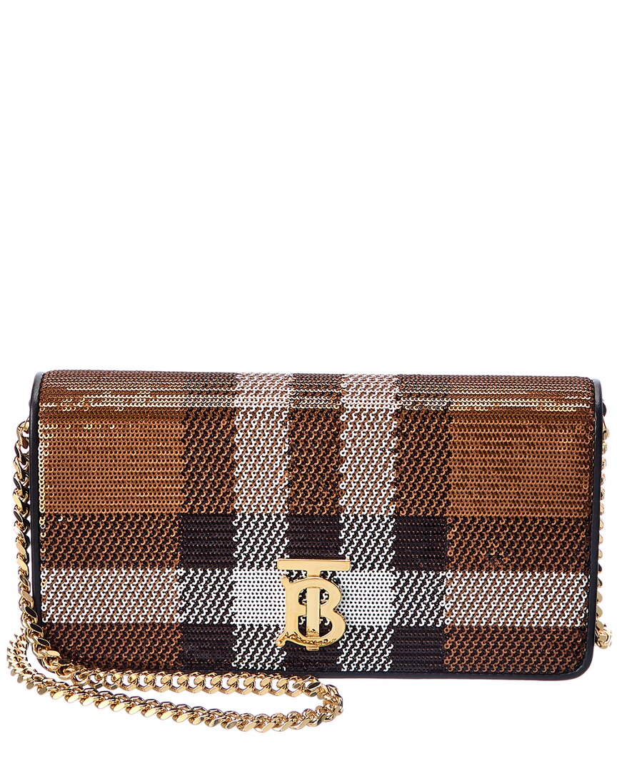 Burberry Black Supernova Check Canvas Wallet Multiple colors Leather Patent  leather Cloth Cloth ref.524078 - Joli Closet