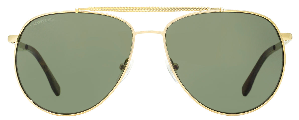 Lacoste Men's Aviator Sunglasses L177s 714 Gold/havana 57mm | Shop ...