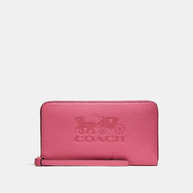 coach jes large phone wallet