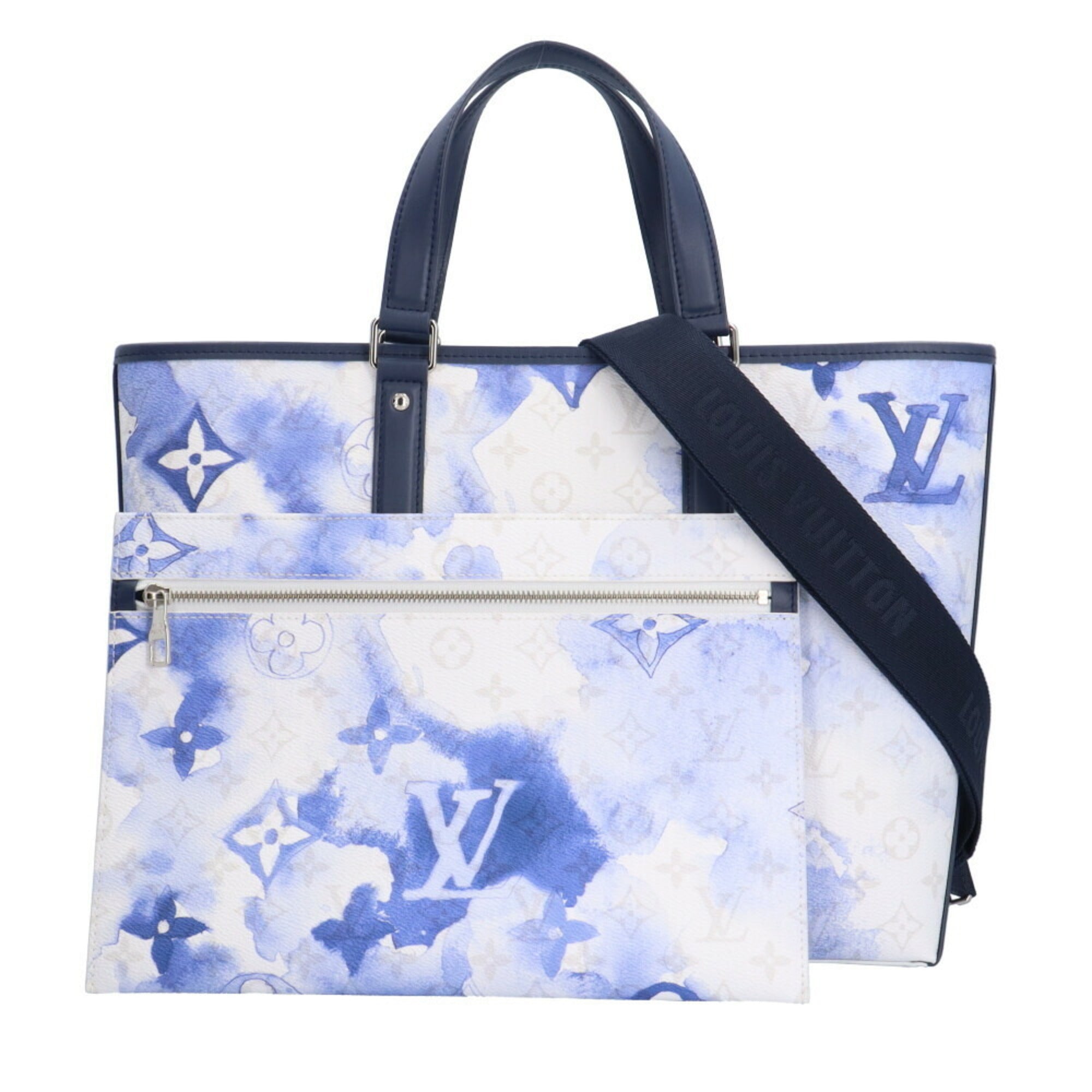 Pre-owned Louis Vuitton Weekend Canvas Tote Bag () In Multi