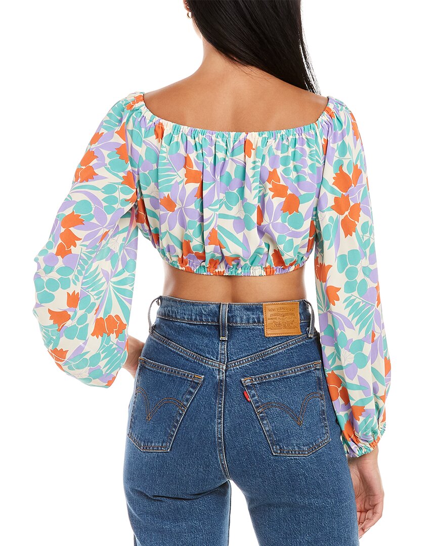 Shop Traffic People Sofia Crop Top In Purple