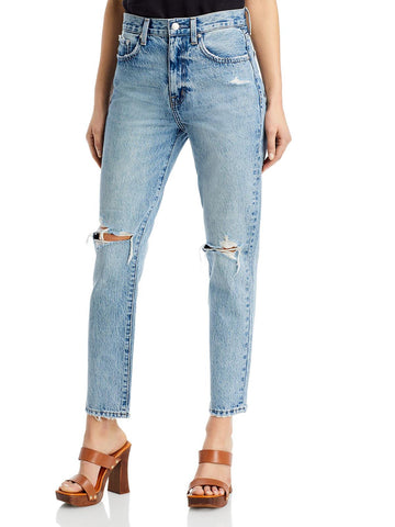 Pistola keaton womens denim slim fit straight leg jeans