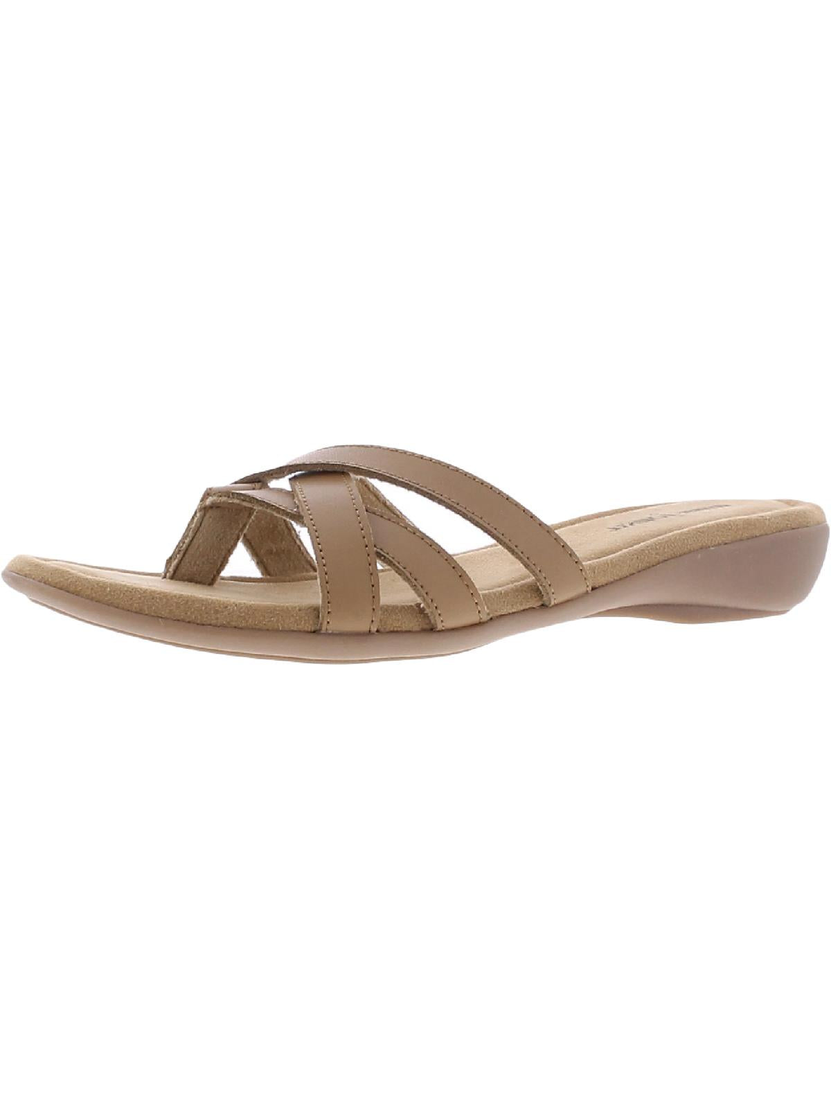 MINNETONKA Sunny Womens Wedge Slip On Thong Sandals