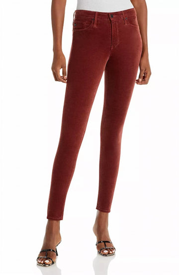 Ag Jeans the farrah skinny in dark sangria