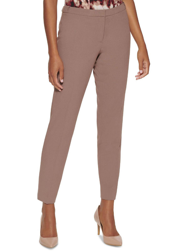 Calvin Klein Petites Highline Womens Tapered Office Ankle Pants | Shop  Premium Outlets