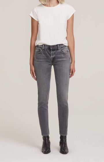 Agolde sofie mid rise jean in duet wash