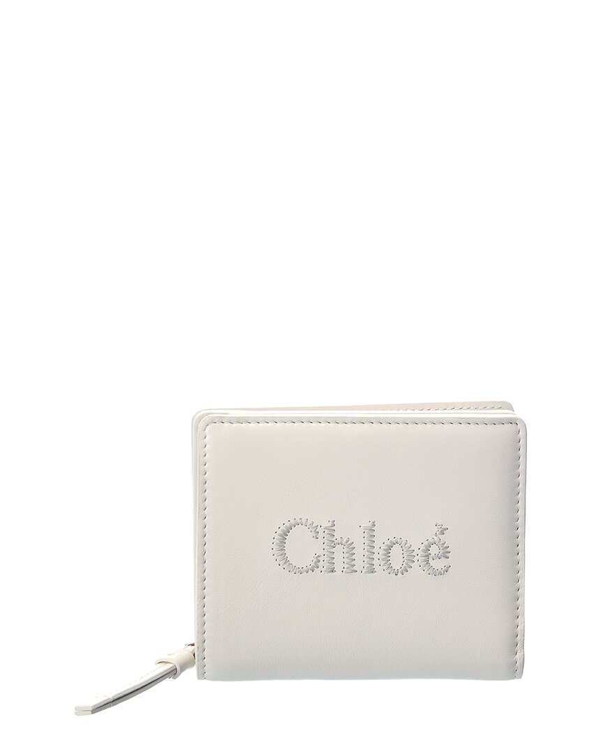 CHLOÉ Chloé Sense Leather Compact Wallet