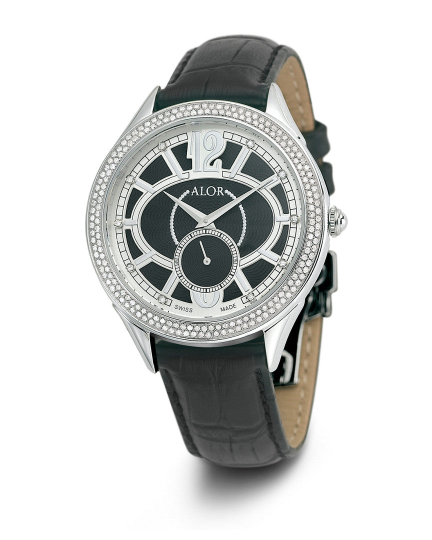 Shop Alor Women's Valenti Diamond Watch In Silver