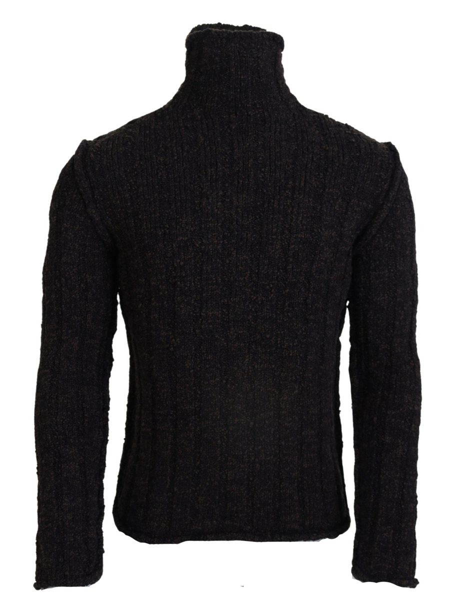 DOLCE & GABBANA Dolce & Gabbana  Wool Knit Turtleneck Pullover Men's Sweater