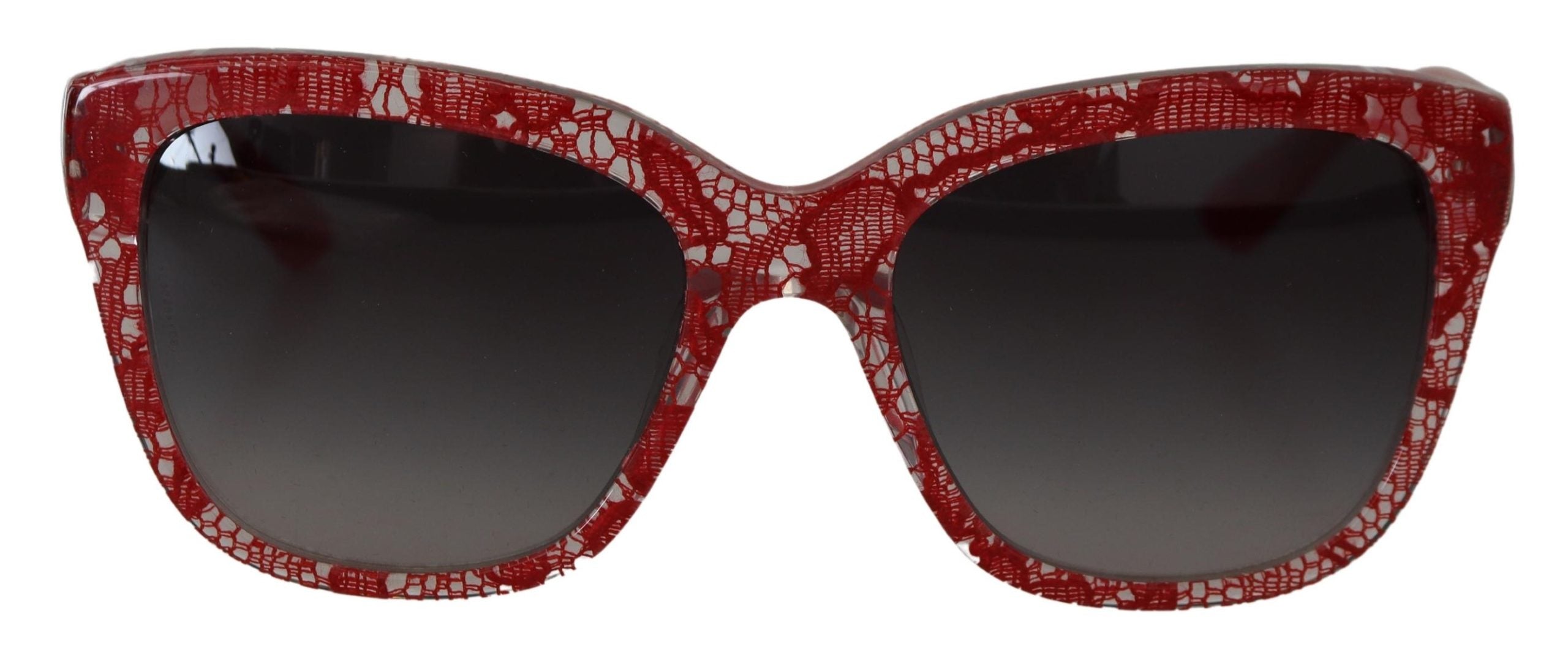 DOLCE & GABBANA Dolce & Gabbana Lace Acetate Rectangle Shades DG4226F Women's Sunglasses