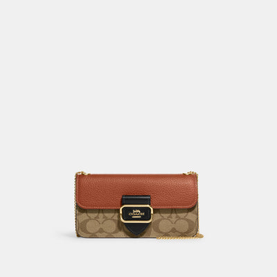 COACH®  Mini Jamie Camera Bag In Signature Canvas With Nostalgic Ditsy  Print