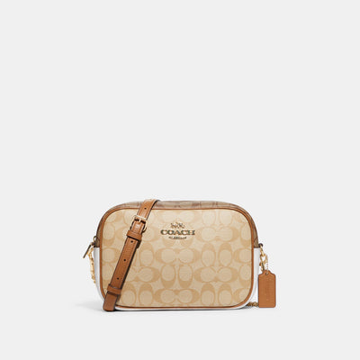 COACH® Outlet  Mini Camera Bag In Signature Canvas