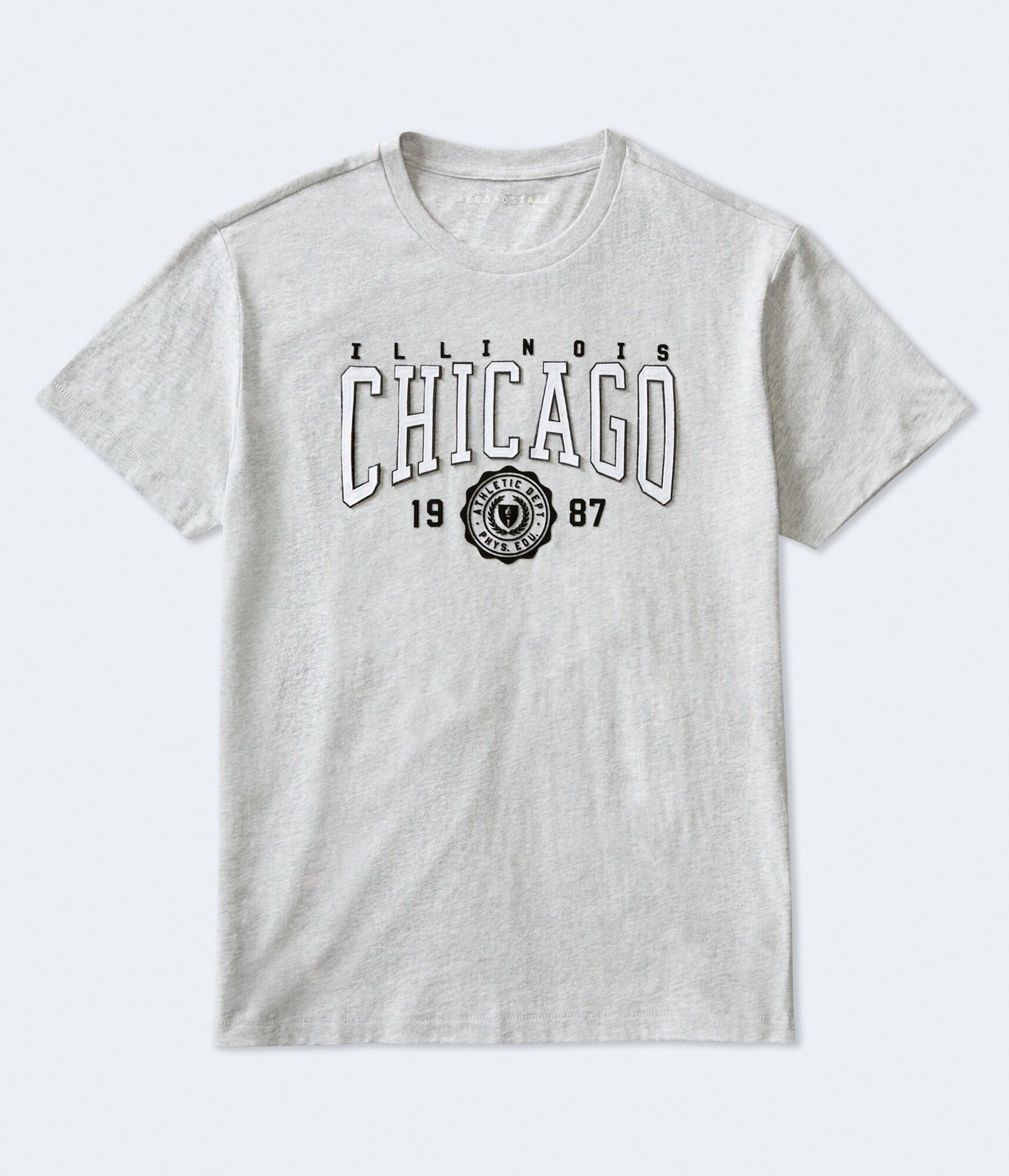 Shop Aéropostale Chicago Athletic Appliqué Graphic Tee In Multi