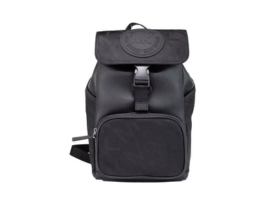 Michael Kors Outlet: Michael backpack in recycled nylon - Black