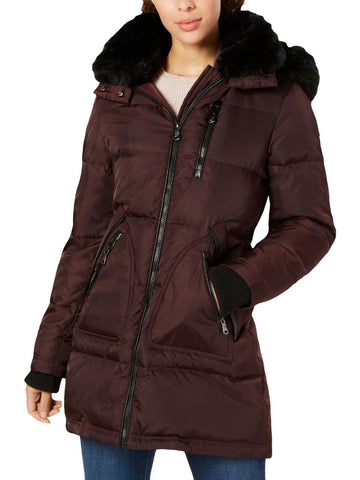 Vince Camuto womens heavy midi down coat