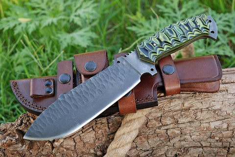 Damascus Full Tang Tactical Knife