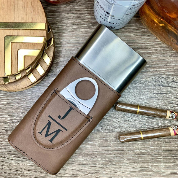 personalized cigar travel case