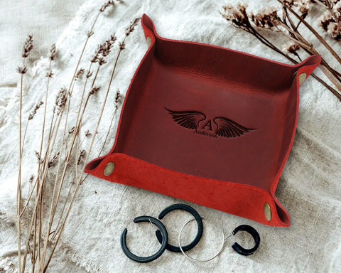 Best Personalized Valet Tray Organizer  OMOIBOX Custom Designs – OmoiBox  Visionary Creations