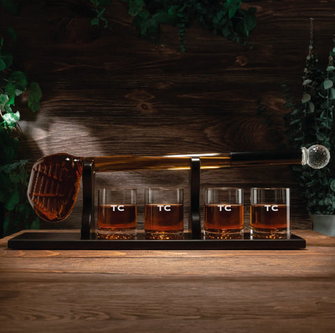 Golf Club Whiskey Decanter Set