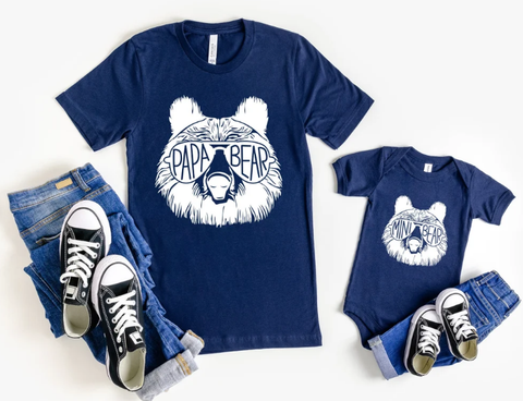 Papa - Mini Bear Shirt