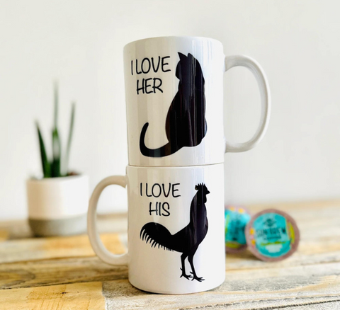 Mr Mrs Mugs, Custom Couple Coffee Mug Set, Unique Wedding Gift