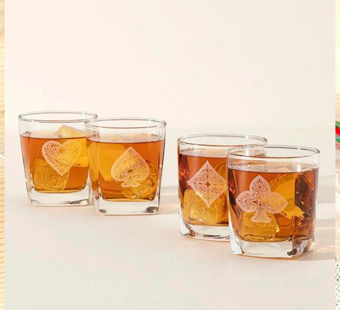 Acopa Select 12 oz. Flared Stackable Rocks / Old Fashioned Glass - 12/Case