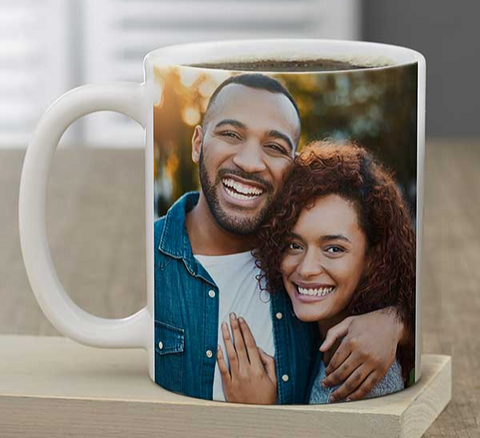 Romantic Photo Personalized Coffee Mug