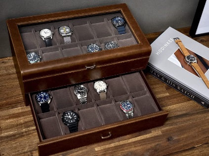 Personalized Watch Boxes - Holds 12 Watches, Watch Case, Watch Organiz -  MyCustomTireCover