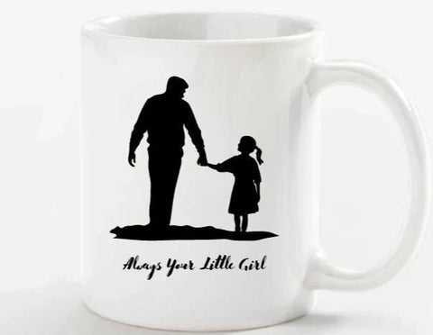 daddys little girl mug