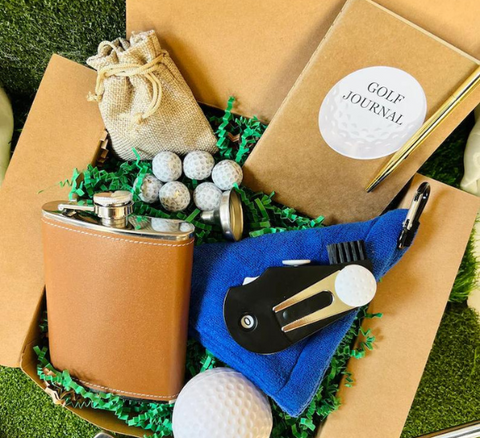 Golf Nut Golf Gift Basket