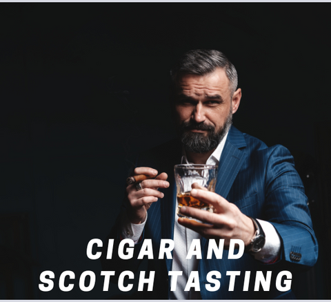 Cigar and Scotch Tasting - Men Birthday Party