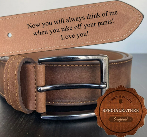  Anniversary Gift for Men - Custom Leather Bracelet