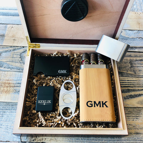 personalized cigar travel case