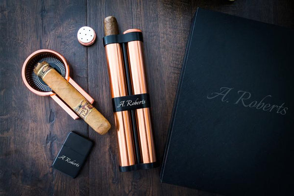 personalized cigar travel case