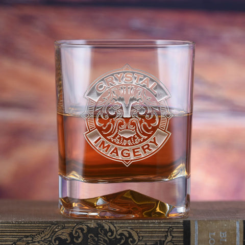 Custom Logo Glass