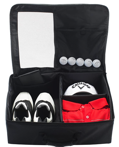 Extra Large Golf Trunk Organizer - Holds up to 3 Pairs of Shoes