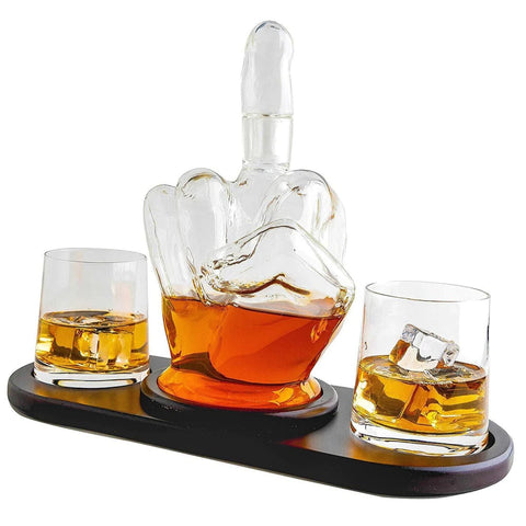 Galactic Spirits: The Blaster Decanter Set - Groovy Guy Gifts