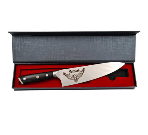 Personalized Chefs Knife & Magnetic Case Home Cooking Kitchen Gifts for Him  Her Men Women Chef Gift Knive Knives Engraved 8 