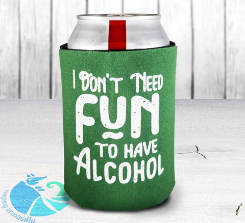 Koozies Insulators Funny Quotes Collectibles Flat Cooler Fits Cans And  Bottles