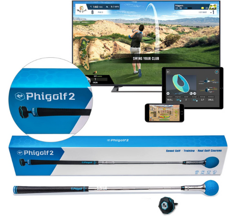 Phigolf2 Golf Simulator with Swing Stick