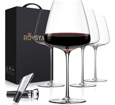 Riedel Winewings Tasting Wine Glass Set (4-Pack) w/Aerator & Cloth