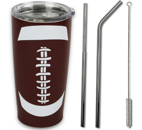 Football Theme Tumbler