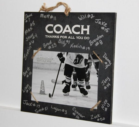 Coach Signature Picture Frame