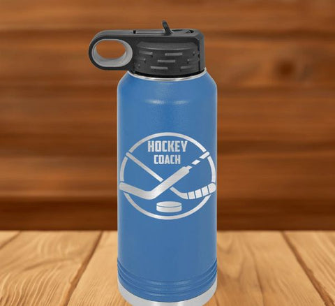 Hockey Coach Water Bottle