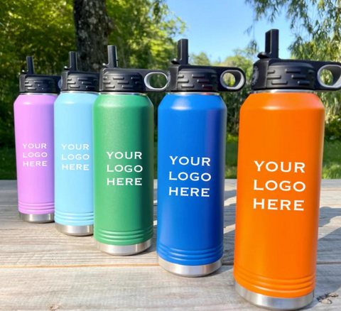 15 Custom Logo Water Bottles for Every Business - Groovy Guy Gifts