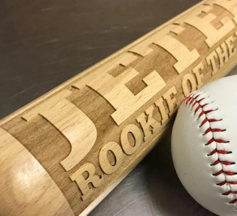 Custom Engraved Baseball Bat