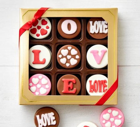 Valentine 9 pk Oreo Asst